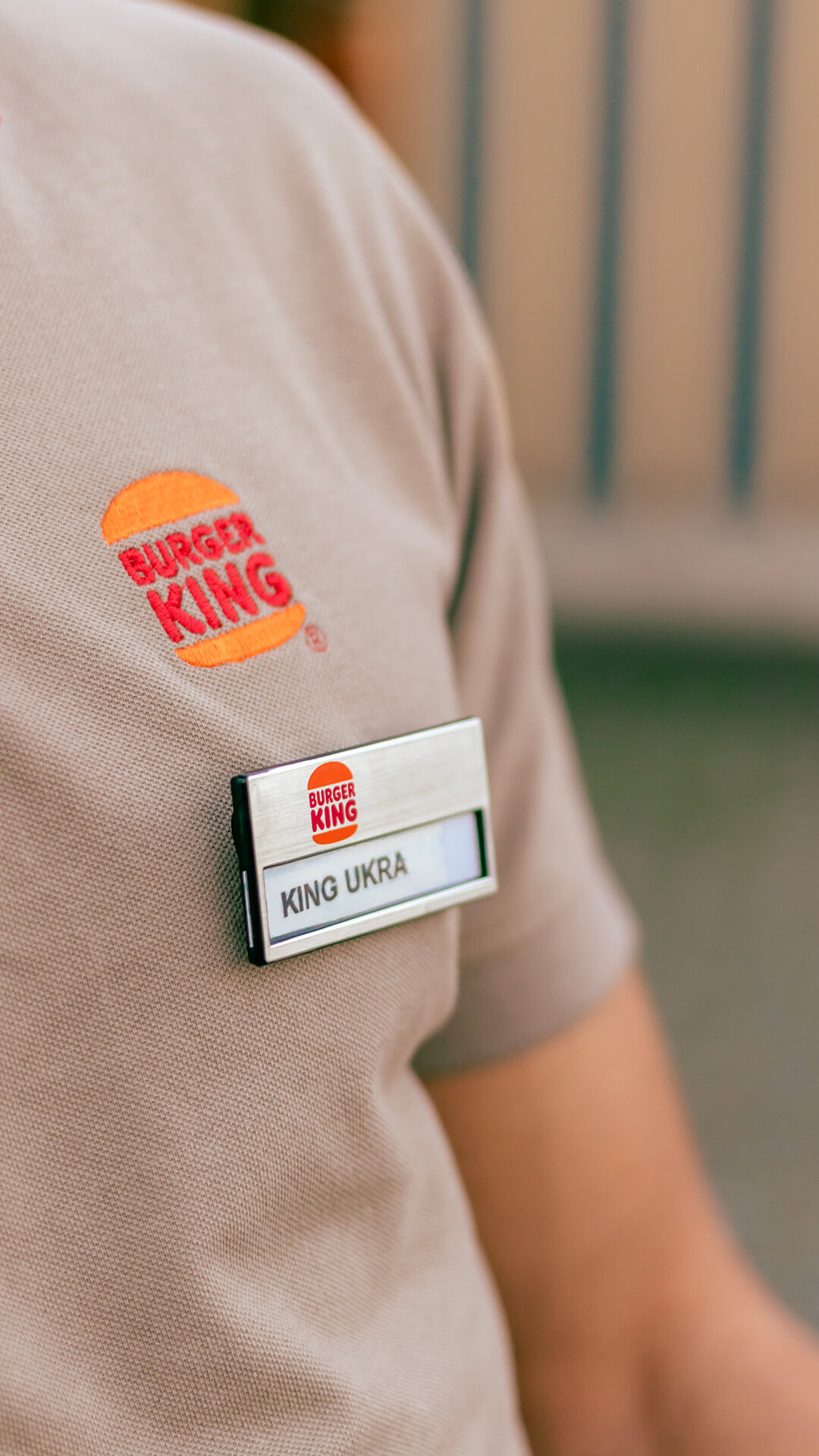 king ukra at burger king